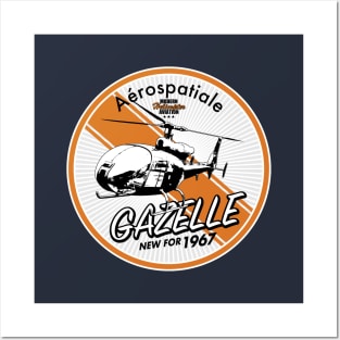 Gazelle Helicopter Posters and Art